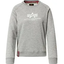Alpha Industries New Basic Pullover Grey Heather S