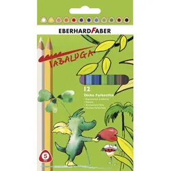 FABER 511405 Farbstift 12 Dicke Farbstifte Tabaluga