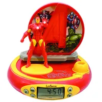 Lexibook RP510AV Marvel The Avengers Iron Man Projektor Funkuhr,