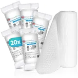 Health Press Mullbinde elastisch 8 cm x 4 m 20 St