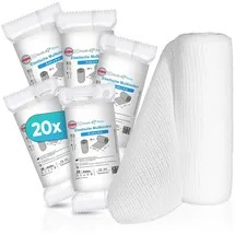 Health Press Mullbinde elastisch 8 cm x 4 m 20 St