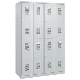 C+P Spind Basis PLUS 120 x 185 x 50 cm Grau