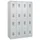 C+P Spind Basis PLUS 120 x 185 x 50 cm Grau