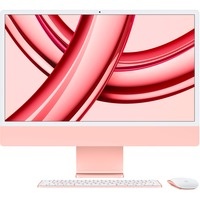 iMac 59,62 cm (24") M3 2023, MAC-System - rot/rosé, macOS, Deutsch