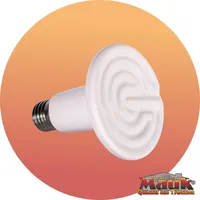 Mauk Infrarot Leuchtmittel Heiz-Birne Wärme-Lampe E27 250 Watt weiß