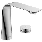 Duravit D.1e 2-Loch-Elektronikarmatur M mit Steckernetzteil, D11100007046, Farbe: Schwarz Matt