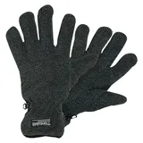 kompatible Ware handschuhe Fleece,Thinsulatedunkelgrau Größe M