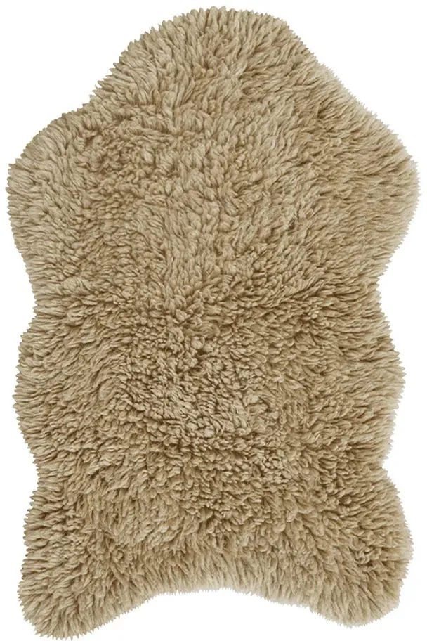 Lorena Canals - Wollteppich Woolly, 75 x 110 cm, sheep beige