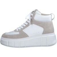 TAMARIS Damen 1-1-25213-41 Sneaker, White/BEIGE, 38 EU - 38 EU