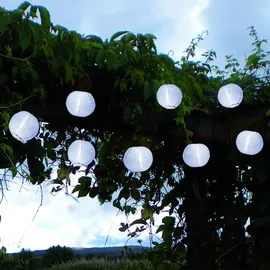 Star Trading LED-Solarlichterkette 2 m Weiß