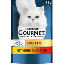 GOURMET Perle Duetto 26x85g Huhn & Rind