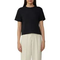 S.Oliver T-Shirt mit halbem Arm, Gr. 34, BLACK, ,