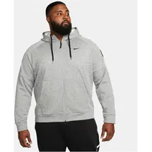 Nike Therma-FIT Fitness Trainingsjacke Herren 063 dk grey heather/particle grey/black M