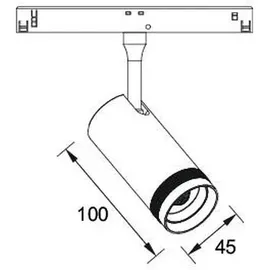 Brumberg Leuchten LED 48V Schienenstrahler 43130083