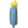 Kempa Emotion 2.0 1/4-Zip Hoodie dove blau/limonengelb XL