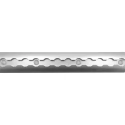 Berger Cargo 2000 Alu-Schiene silber halbrund