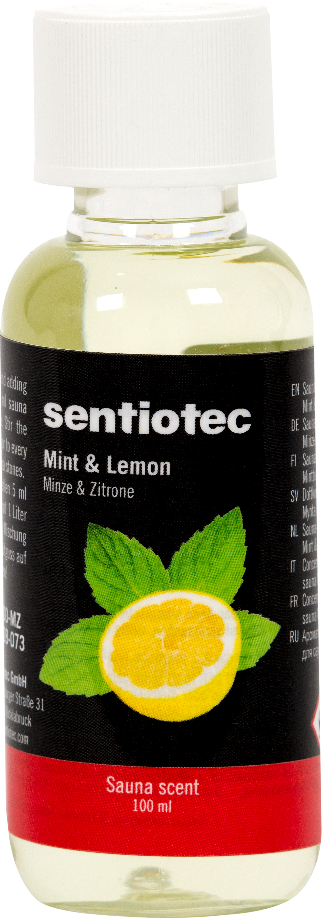 Sentiotec Saunaduft | Minze Zitrone | 100 ml