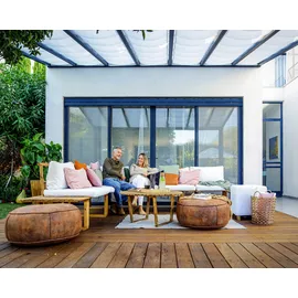 CANOPIA Palram - Canopia Sonnensegel für Terrassenüberdachung Stockholm 3,4 m x 5,9 m