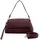 FredsBruder My Bestie East-West Crossbag Leather Dark Red