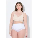 Ulla Popken Still-BH Bellieva Still-BH Spitzenkante Schwangerschaft beige|orange 100