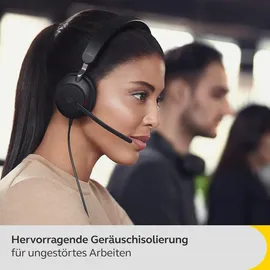 JABRA Evolve2 40 SE MS Stereo Headset On-Ear