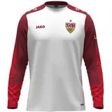 Jako VfB Stuttgart Dynamic Sweatshirt Kinder 656 - weiß/dunkelrot/rot 164
