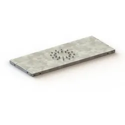 Abdeckboden für Schraubregal META COMPACT 750 x 300mm verzinkt inkl. Schrauben