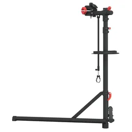 vidaXL Fahrrad-Montageständer Klappbar Verstellbar 92-152 cm Rot Stahl