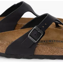 Birkenstock Gizeh Naturleder geölt schwarz 36