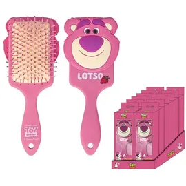 Cerdá LIFE'S LITTLE MOMENTS - Toy Story Haarbürste - Farbe Rosa - Entwirrungsbürste - Lotso Print Design - Originalprodukt