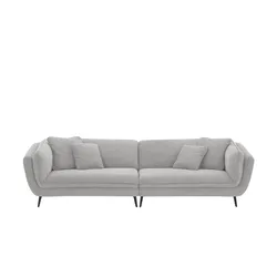 pop Bigsofa zweifarbig Cosy Cloudyflex ¦ grau ¦ Maße (cm): B: 300 H: 83 T: 115