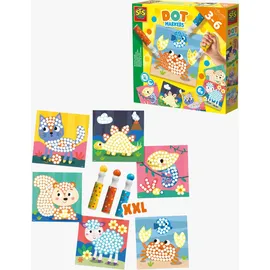 SES Creative Dot-Marker 3 XXL mit 6 Ausmalseiten