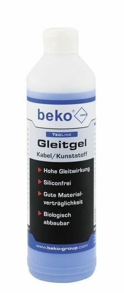 BEKO Gleitgel 299 604 TecLine 500ml Kabel/Kunststoff