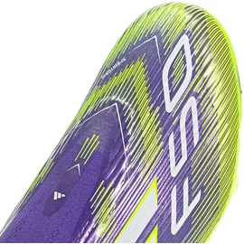 adidas F50 League Laceless FG/MG Purple Rush / Cloud White / Lucid Lemon 46