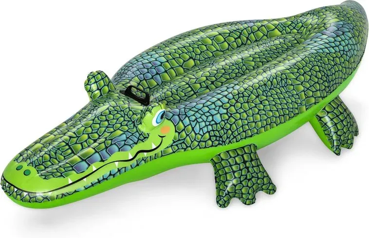 Bestway® 152 cm x 71 cm Buddy Krokodil Aufsitz-Spielzeug