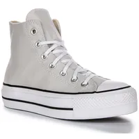 Converse Damen Plateau Sneaker für Damen, grau, Gr. 37 1⁄2 EU