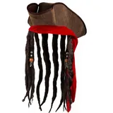 Boland Piratenhut Dirty Jack braun One Size