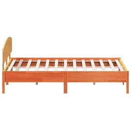 vidaXL Massivholzbett 180 x 200 cm Braun
