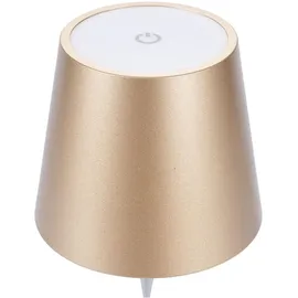 ideoon lights Akku Flaschenlampe Gold 2 St.