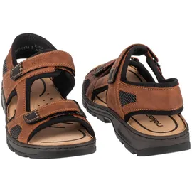 Rieker Freizeitsandalen Herren Braun/Schwarz 46