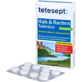 Merz Tetesept Hals & Rachen Tabletten zuckerfrei