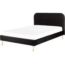 Beliani Flayat 140 x 200 cm H2 Schwarz/Gold