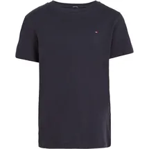 Tommy Hilfiger Jungen T-Shirt Kurzarm Rundhalsausschnitt, Blau (Sky Captain), 3 Jahre
