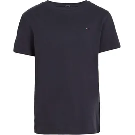 Tommy Hilfiger Jungen T-Shirt Kurzarm Rundhalsausschnitt, Blau (Sky Captain), 3 Jahre