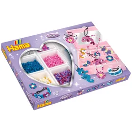 Hama Kreativbox Accessoires Bügelperlen 2400 Stück