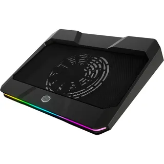 Cooler Master NotePal X150 Spectrum Notebookkühler (bis 17") 160mm Lüfter, LED
