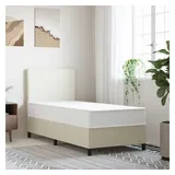 vidaXL Taschenfederkern 90 x 200 cm mittelfest