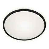Briloner LED-Deckenlampe »LANA«, Backlighteffekt Ø28 schwarz