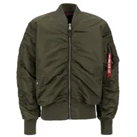 Alpha Industries Bomberjacke Alpha Industries Men - Bomber Jackets MA-1 OS Puckered grün L