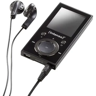 Intenso MP3 Videoplayer 64GB Music Walker MP3-Player 64GB Schwarz